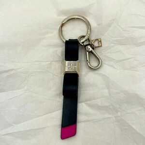 Kate Spade leather key chain/purse charm